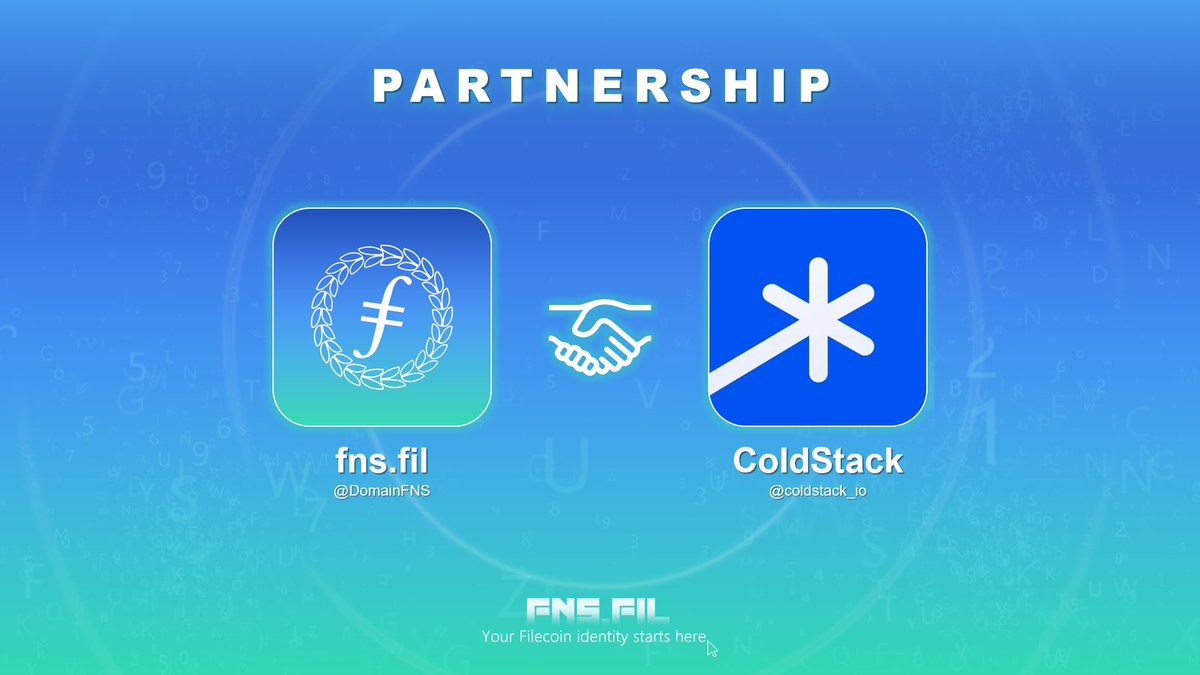 DomainFNS's tweet image. 🔥We are thrilled to announce our strategic partnership with @coldstack_io 
💎 #ColdStack is the first decentralized cloud storage aggregator, providing an efficient, secure, and cost-effective way to access multiple decentralized storage networks such as Filecoin, Arweave, and…
