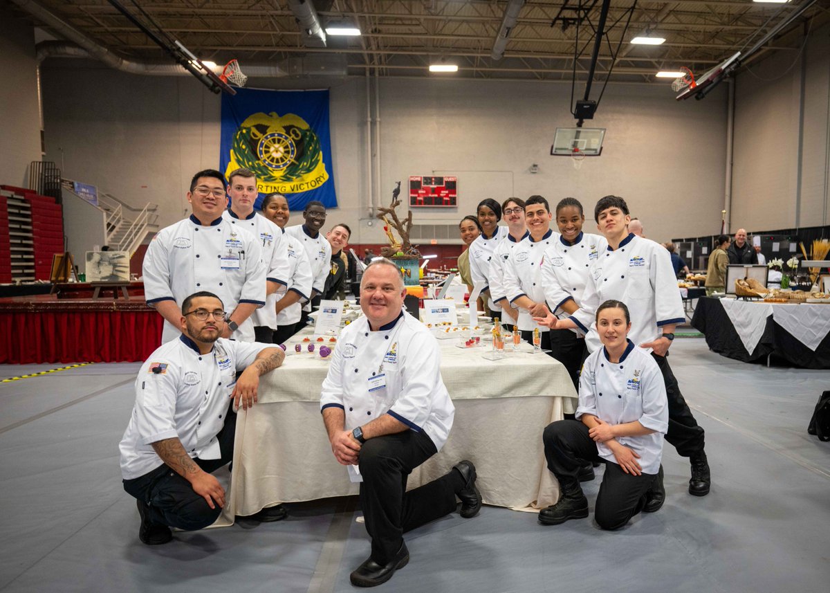 Navy's New Culinary Specialists Serve Up Excellence at Joint Culinary Training Exercise

U.S. Navy culinary specialists (CSs) recently showcased their skills at the 49th annual Joint Culinary Training Exercise.

For full story: ow.ly/1STL50VucmM

#USNavy | #CulinaryArts