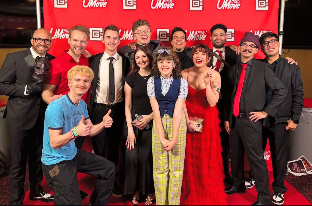 KathychanYT's tweet photo. A few days ago, I went to @cg5beats’s Project U Move film premiere! 💚 #projectumove https://t.co/coZCeCmb6z