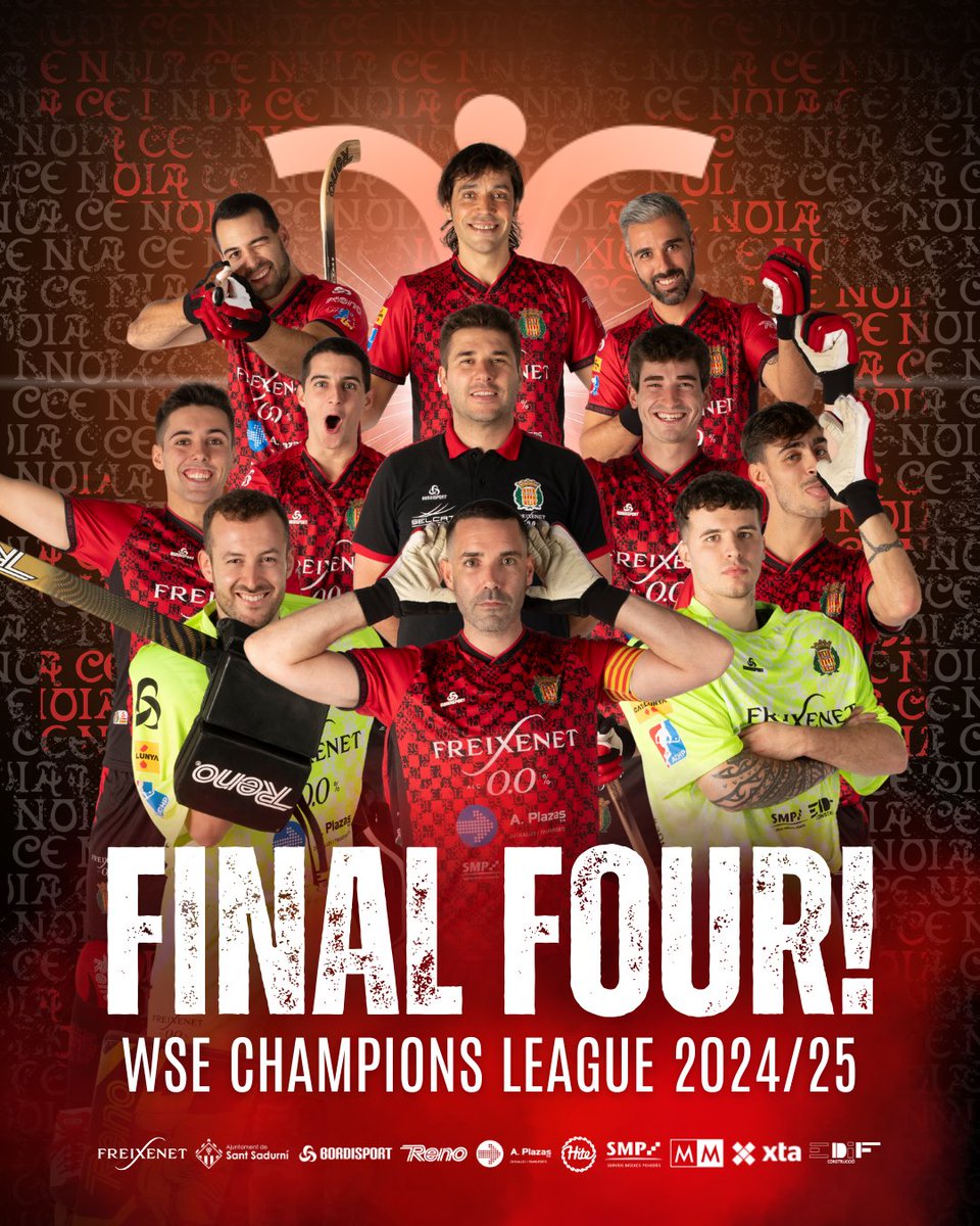 Cavista, ja som... 
𝗔 𝗟𝗔 𝗙𝗜𝗡𝗔𝗟 𝗙𝗢𝗨𝗥!!!!

Moltes gràcies, afició!
Som-hi Noia! 🖤❤️

#somADNoia
#SantSadurní