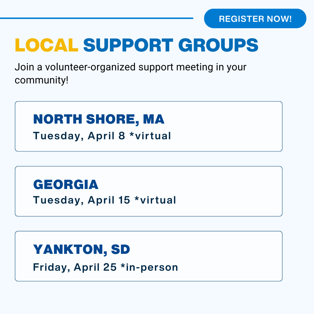 Join us for April's #RLS support group meetings and educational events! This month, Dr. Mark Buchfuhrer will join us on Wednesday, April 23 for a webinar presentation on "RLS and Disability." Find event details and register at rls.org!