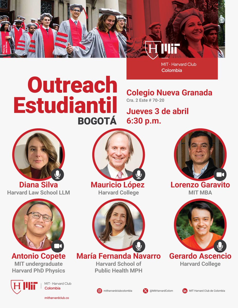 MIT Harvard Colombia tweet media