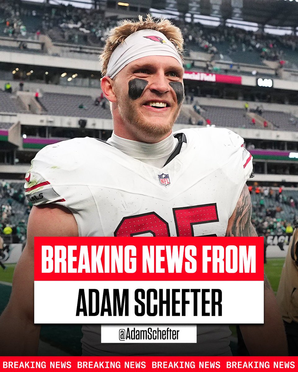 Adam Schefter (@adamschefter) on Twitter photo Arizona Cardinals are making Pro-Bowl TE Trey McBride the highest-paid tight end in NFL history with a four-year, $76 million extension, per agents <a href="/MSWENSON78/">Mike Swenson</a> <a href="/CJLaBoy/">CJ LaBoy</a> @dhendrickson41 of @wassermannfl.
The deal includes $43 million guaranteed and a $19 million average per year, Arizona Cardinals are making Pro-Bowl TE Trey McBride the highest-paid tight end in NFL history with a four-year, $76 million extension, per agents <a href="/MSWENSON78/">Mike Swenson</a> <a href="/CJLaBoy/">CJ LaBoy</a> @dhendrickson41 of @wassermannfl.
The deal includes $43 million guaranteed and a $19 million average per year,