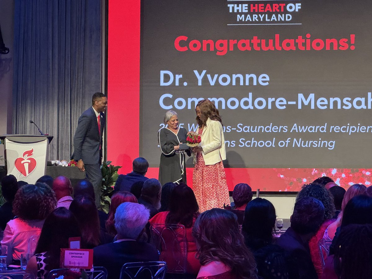SethShayMartin's tweet image. Great to spend the evening with the @hopkinsheart crew at the @heartmaryland Heart of Maryland and Night of Impact
Proud to celebrate our star colleague of the evening @ycommodore receiving the Watkins-Saunders Award and leading us in carrying the AHA torch
#HeartOfMD