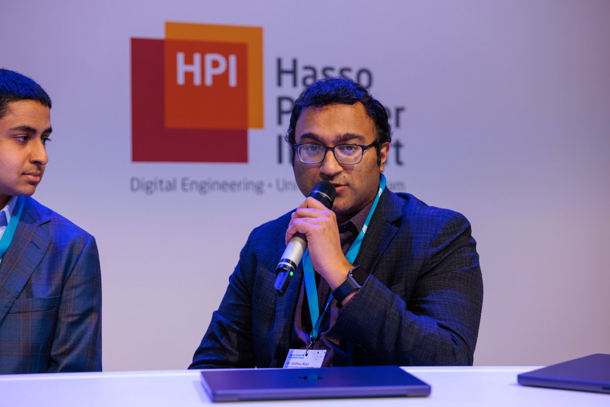 Vishnu Ravi, MD (@vishnuravi) on Twitter photo I was honored to present with my colleagues from @stanfordbdhg at the <a href="/HPI_DE/">Hasso-Plattner-Institut</a> Digital Health Innovation Forum in Germany on the digital health ecosystem we’ve been building with <a href="/StanfordSpezi/">Stanford Spezi</a>!
Photos: Reinhardt/Sommer I was honored to present with my colleagues from @stanfordbdhg at the <a href="/HPI_DE/">Hasso-Plattner-Institut</a> Digital Health Innovation Forum in Germany on the digital health ecosystem we’ve been building with <a href="/StanfordSpezi/">Stanford Spezi</a>!
Photos: Reinhardt/Sommer