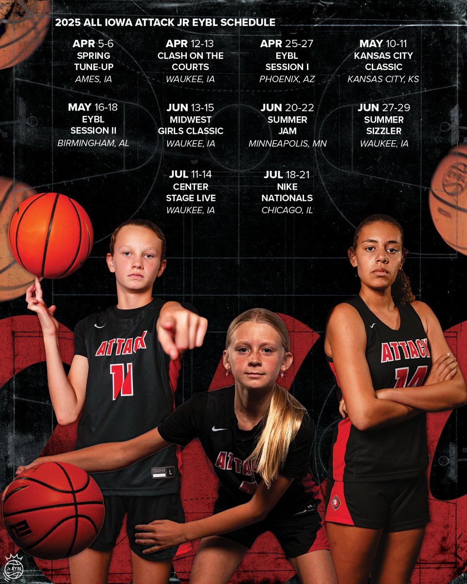 𝑺𝑬𝑨𝑺𝑶𝑵 𝑺𝑪𝑯𝑬𝑫𝑼𝑳𝑬𝑺 🏀
Let the games begin ...

Full season schedules for all AIA teams:
alliowaattack.com/girls-teams

#AttackFamily x #SeasonSchedules