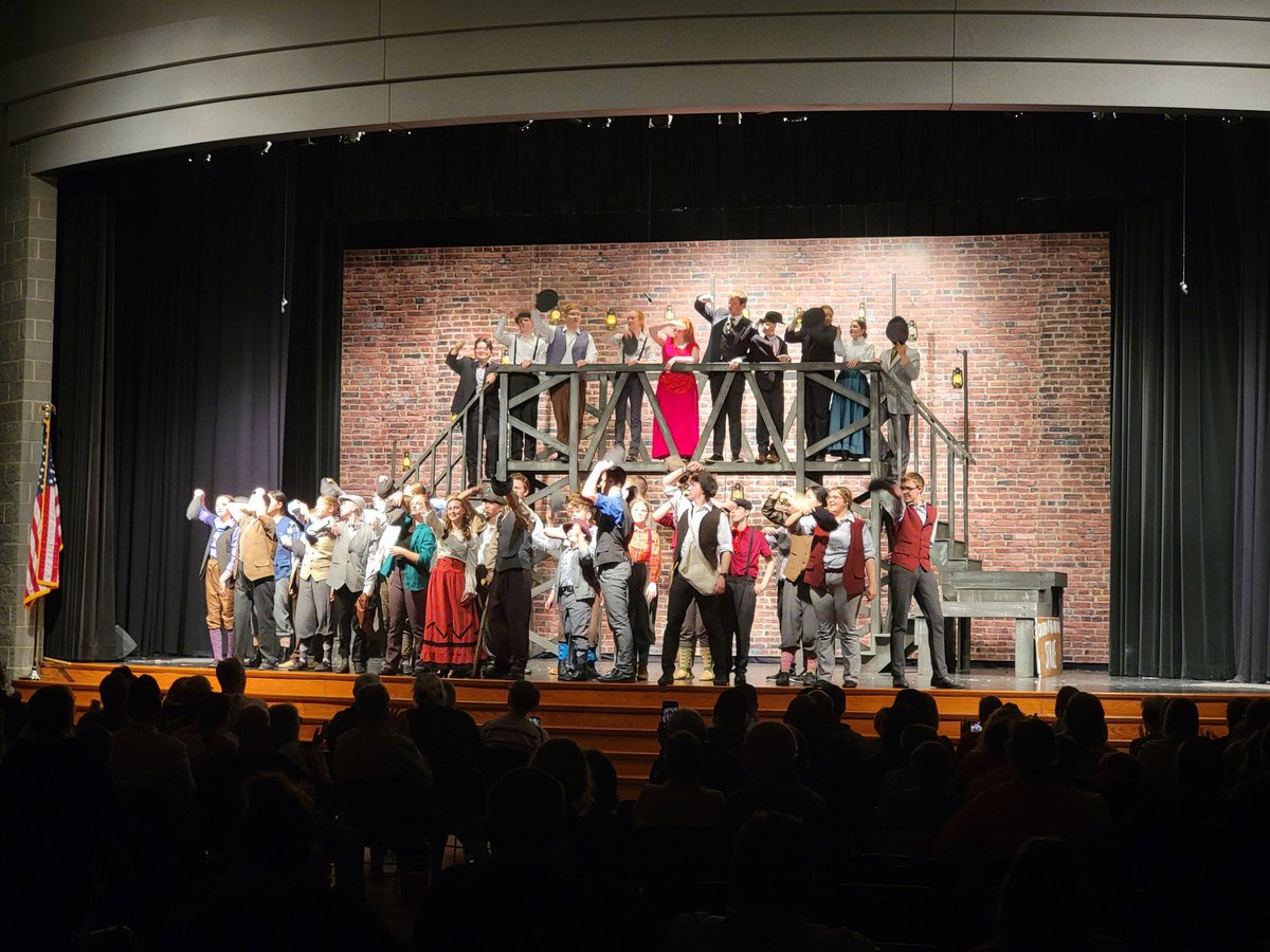 TheRealMrMader's tweet photo. Wow! Coldwater High School Drama absolutely nailed it tonight with their opening performance of Newsies! Sensational talent and energy from start to finish. If you missed it, make sure to catch one of the shows this weekend. You won’t want to miss this must-see performance! https://t.co/Y6paH3t5KG