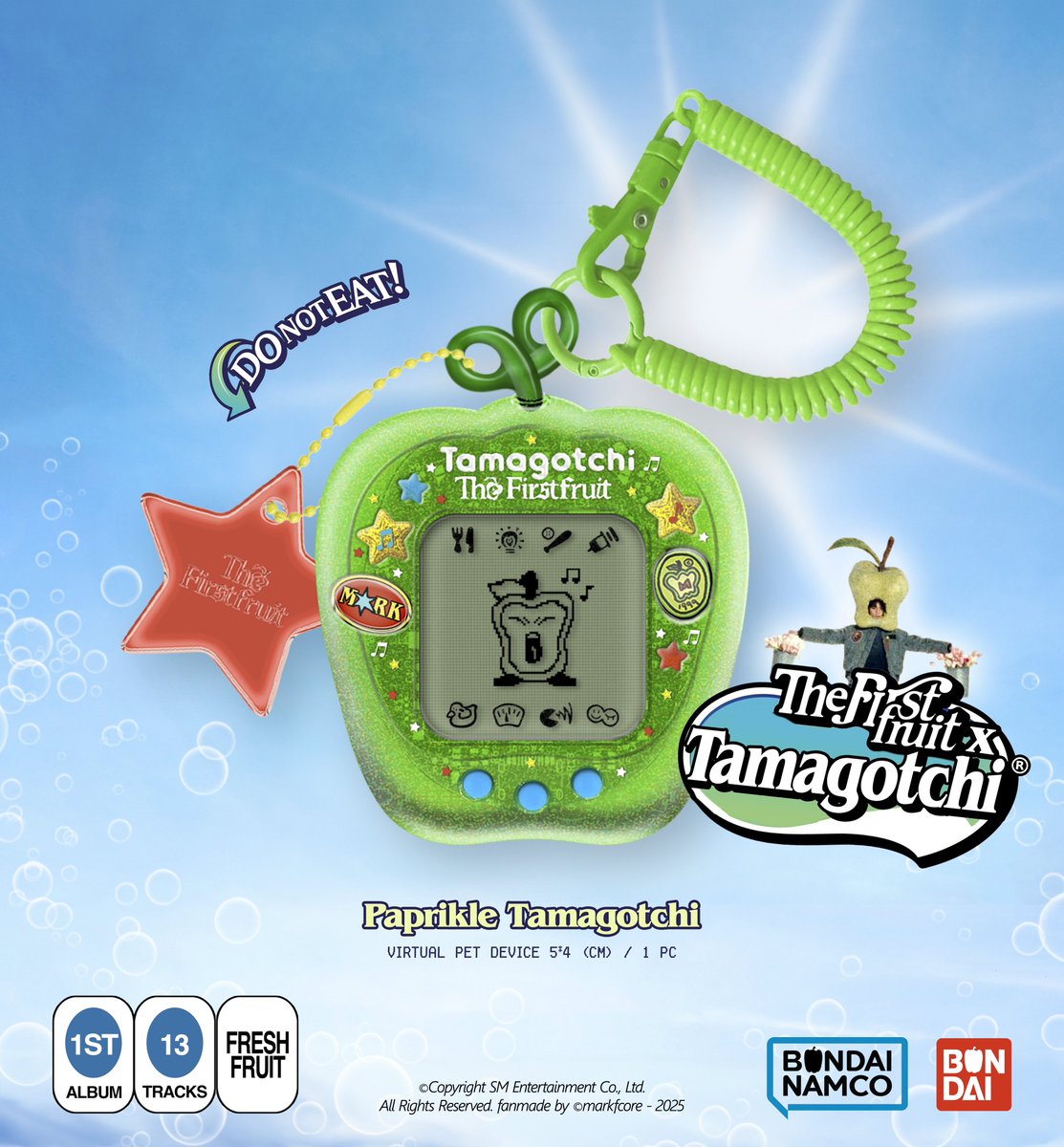 markfcore's tweet photo. MARK 【The Firstfruit x Tamagotchi】
MD Details

➫ 1 PC 다마고치/tamagotchi 
➫ 1 PC 포토카드/photo card (1 of 3)
➫ fanmade/fan edit ⚠︎

#MARK #마크 
#TheFirstfruit #MARK_TheFirstfruit
#NCT #NCT127 #NCTDREAM https://t.co/6eTmPphYoY