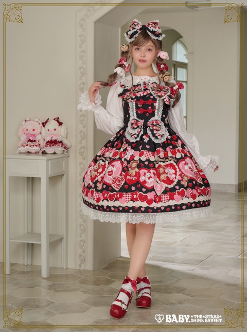 【大幅値下げ】BABY Sweet Heart くみゃちゃん ジャンスカ Sweet Heart♡ Kumya JSK by Baby, the Stars Shine Bright