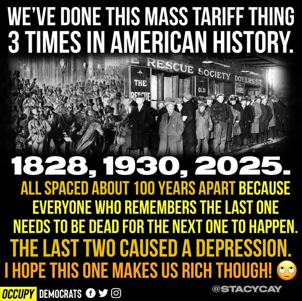 The #MAGAts think the #trumpTariffs and the #stockmarketcrash will save their 401Ks.
This is why Hillary, Joe and Kamala all won the college educated vote by double digits over the dotard.