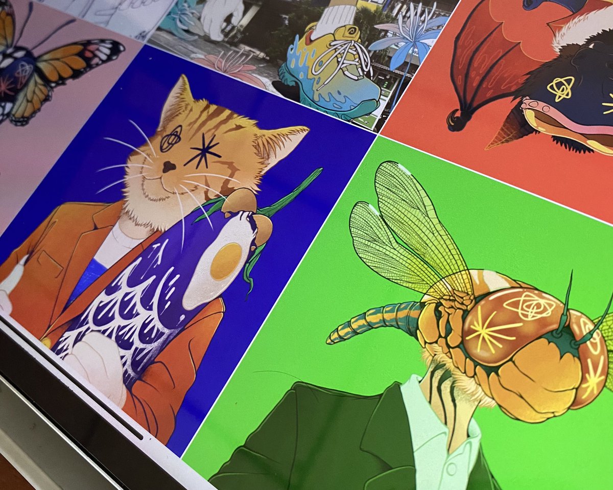 for some painting projects 

My Guests Series