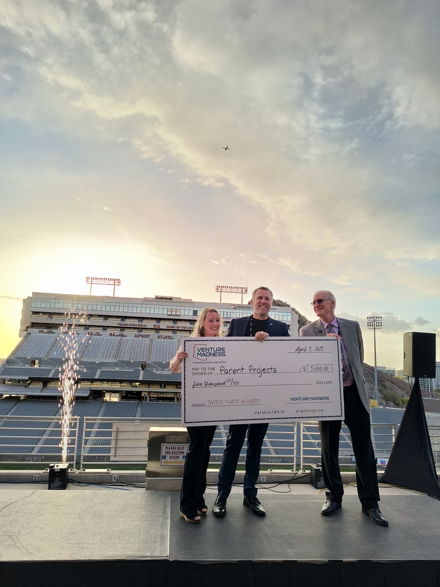 🥉 In third place, winning a prize of $5,000, is Parent Projects! Congratulations, your innovation and dedication truly set you apart—well done! 🎉 ℹ️ ​parentprojects.com