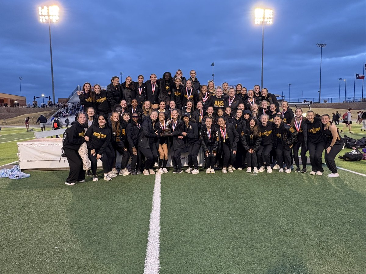 teamaisd's tweet image. Congratulations to @SandieConnect Track Teams! District 3-5A Champions
@LadySandies413 @SandieTrackAHS
Thank you @AthleticsLISD for hosting a great District Track meet!
@DavidJEzell @PressPassSports @NC10_Sports @corrindavis20 @AndreaPfeifer7 @MichaelDRoden @ChadDunnam