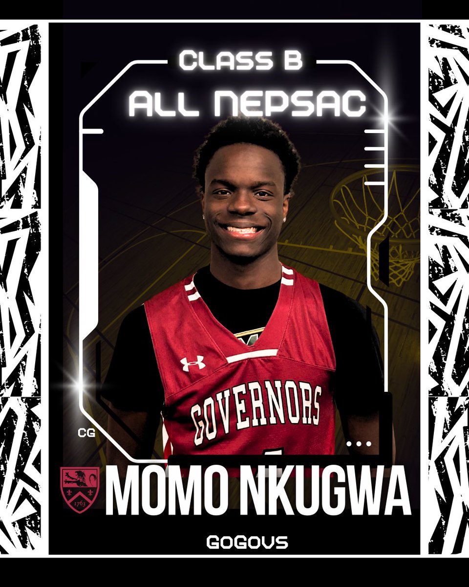 Congratulations to Momo Nkugwa 25’(Vermont ) for receiving All NEPSAC‼️🎯
#GoGovs