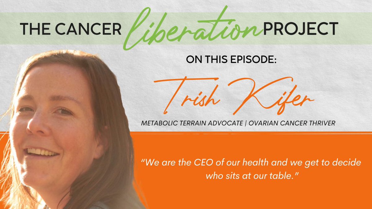 Check out today’s episode of The Cancer Liberation Project to get great insights on healing ovarian cancer! 

apple.co/3R0Uptm

#cancerliberationproject #cancersupport