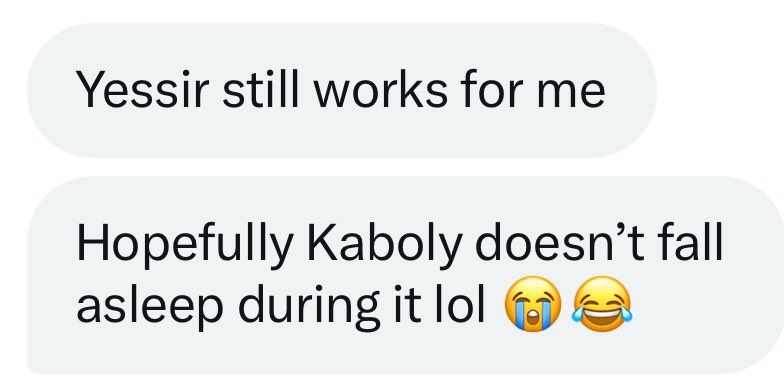 Kaboly+Mack (@kabolyandmack) on Twitter photo Big guest on the show next Wednesday.
<a href="/THEChrisMack/">Chris Mack</a> checked in today to make sure theyβre still good to come on.
They said only under one condition:
(hope this works for you, <a href="/MarkKaboly/">Mark Kaboly</a>) Big guest on the show next Wednesday.
<a href="/THEChrisMack/">Chris Mack</a> checked in today to make sure theyβre still good to come on.
They said only under one condition:
(hope this works for you, <a href="/MarkKaboly/">Mark Kaboly</a>)