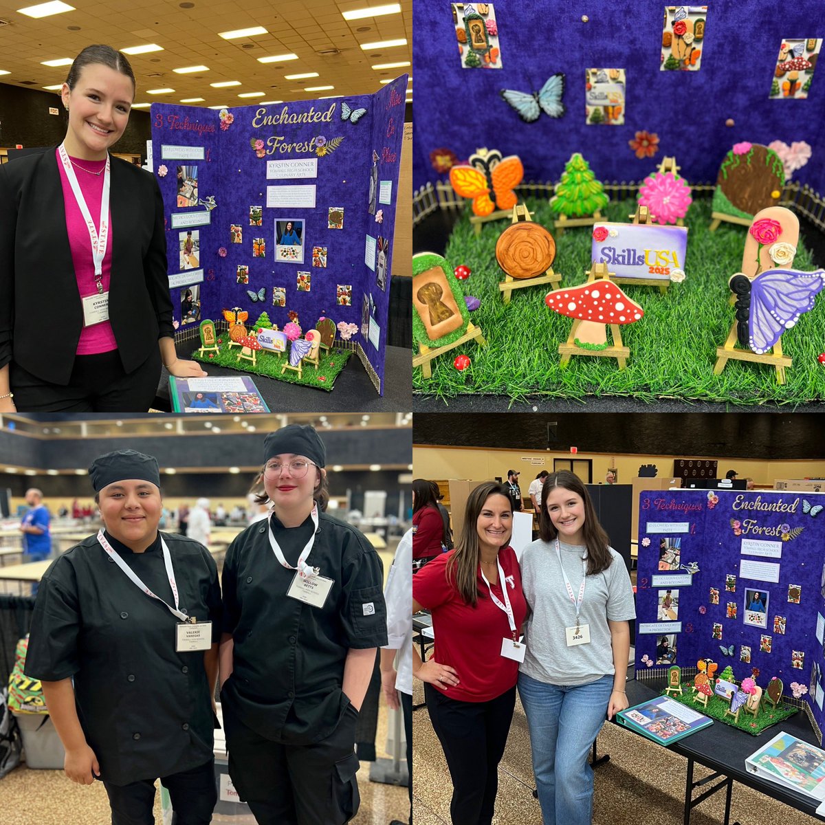 MrsRowe_THS's tweet photo. Perfect Score at @SkillsUSA State competition for Commercial Baking ✅ next up is Wedding Cake Decorating!! @CulinaryArtsTHS @TISD_CTE https://t.co/lBoNoEAFsi