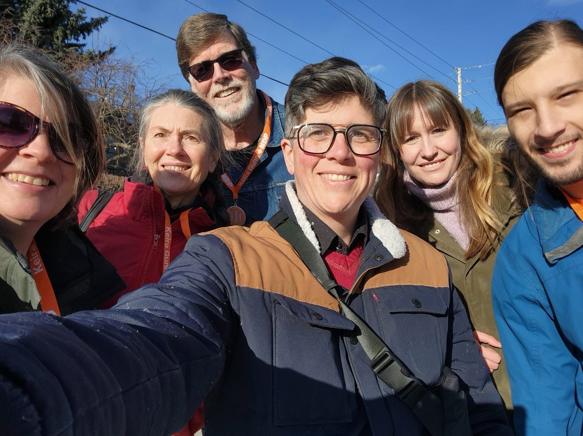 Great time on the doors tonight talking to people in Bridgeland, with the best volunteers! Shoot me a DM if you want to join us this weekend!