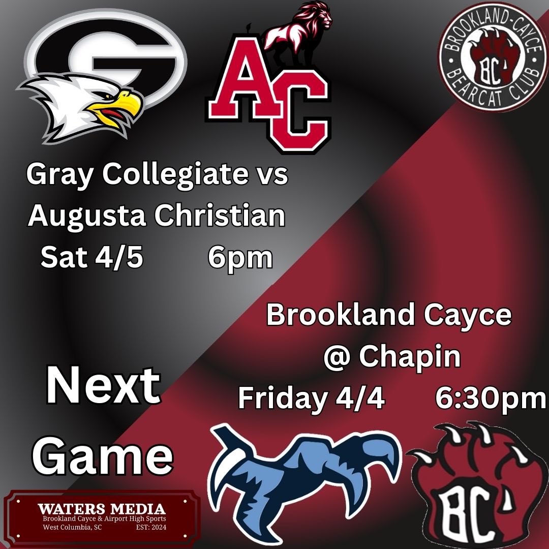 Tristan waters (@tristanwaters6) on Twitter photo Game Final, Region 4 4A Baseball
Gray score 3 in B7
<a href="/BaseballBearcat/">Brookland-Cayce Baseball</a> vs <a href="/WarEagleBASE/">Gray Collegiate Baseball</a>
<a href="/BCBearcatSports/">Brookland-Cayce Athletics</a> <a href="/LouatTheState/">Lou Bezjak</a> <a href="/junebugnewyork/">Thomas Grant Jr.</a> <a href="/SCPrepSports/">Palmetto State Sports Network</a> <a href="/StarSportsFeed/">Columbia Star Sports</a> <a href="/SCSportsGroup_/">South Carolina High School Sports Group</a> Game Final, Region 4 4A Baseball
Gray score 3 in B7
<a href="/BaseballBearcat/">Brookland-Cayce Baseball</a> vs <a href="/WarEagleBASE/">Gray Collegiate Baseball</a>
<a href="/BCBearcatSports/">Brookland-Cayce Athletics</a> <a href="/LouatTheState/">Lou Bezjak</a> <a href="/junebugnewyork/">Thomas Grant Jr.</a> <a href="/SCPrepSports/">Palmetto State Sports Network</a> <a href="/StarSportsFeed/">Columbia Star Sports</a> <a href="/SCSportsGroup_/">South Carolina High School Sports Group</a>