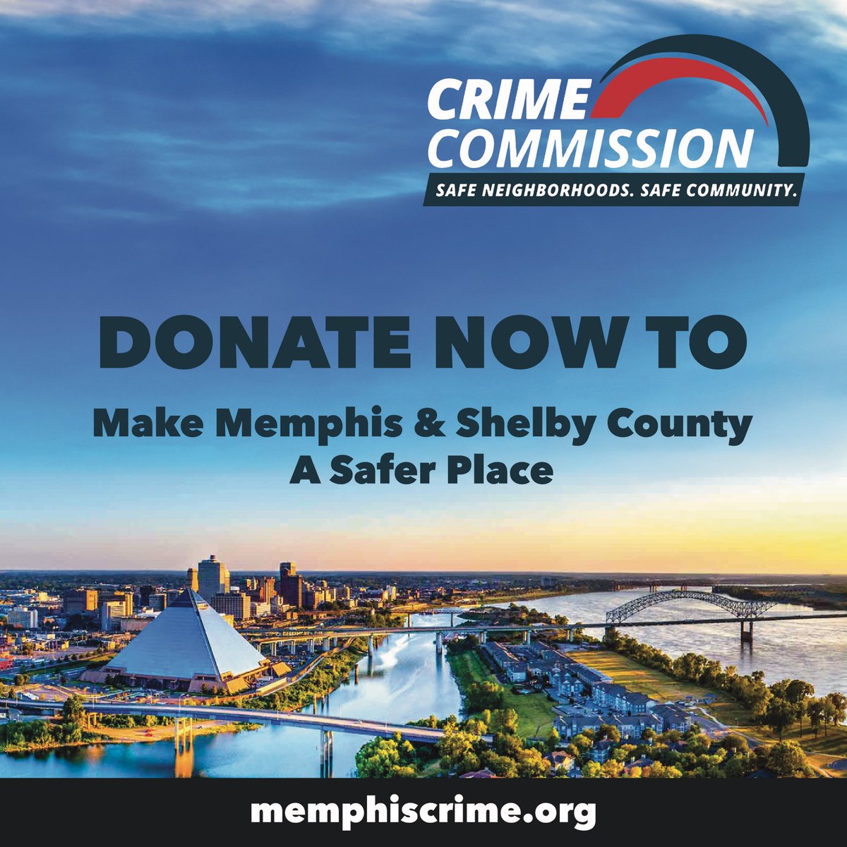 Let's come together to support the Memphis Shelby Crime Commission and make our community a safer place for everyone. #ad <a href="/901fund/">@901Fund</a> 
 
Your donation can make a big difference, support the <a href="/memcrimecomm/">The Crime Commission</a> at bit.ly/MSCCDonate
