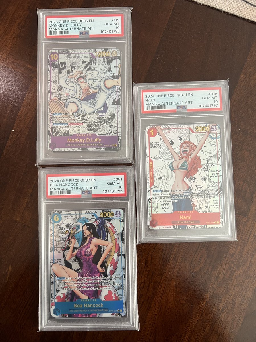 Just got back my PSA submission. I think it went well. 😆