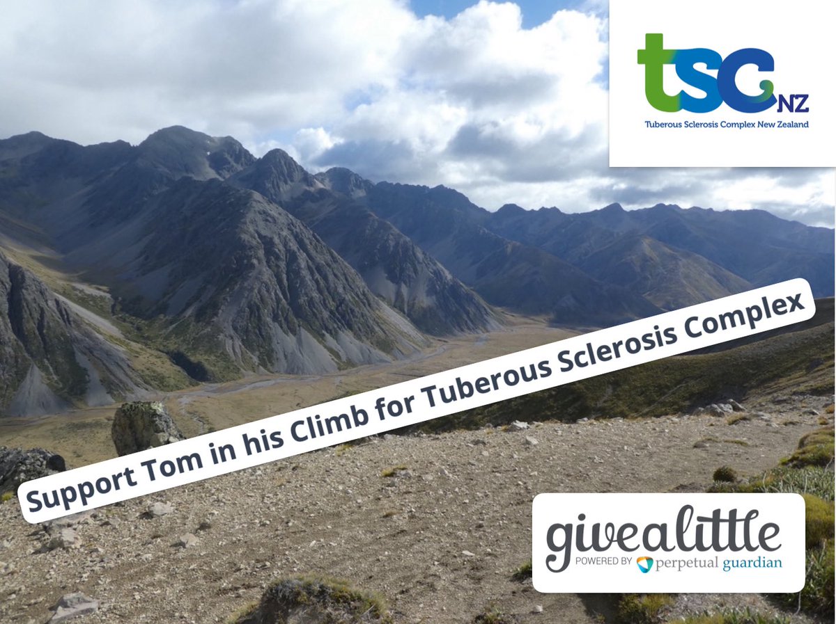 TSC_NZ's tweet photo. Please support Tom as he helps us https://t.co/7zC209oKQY #givealittlenz #tuberoussclerosiscomplex https://t.co/ENL3wAxWFB