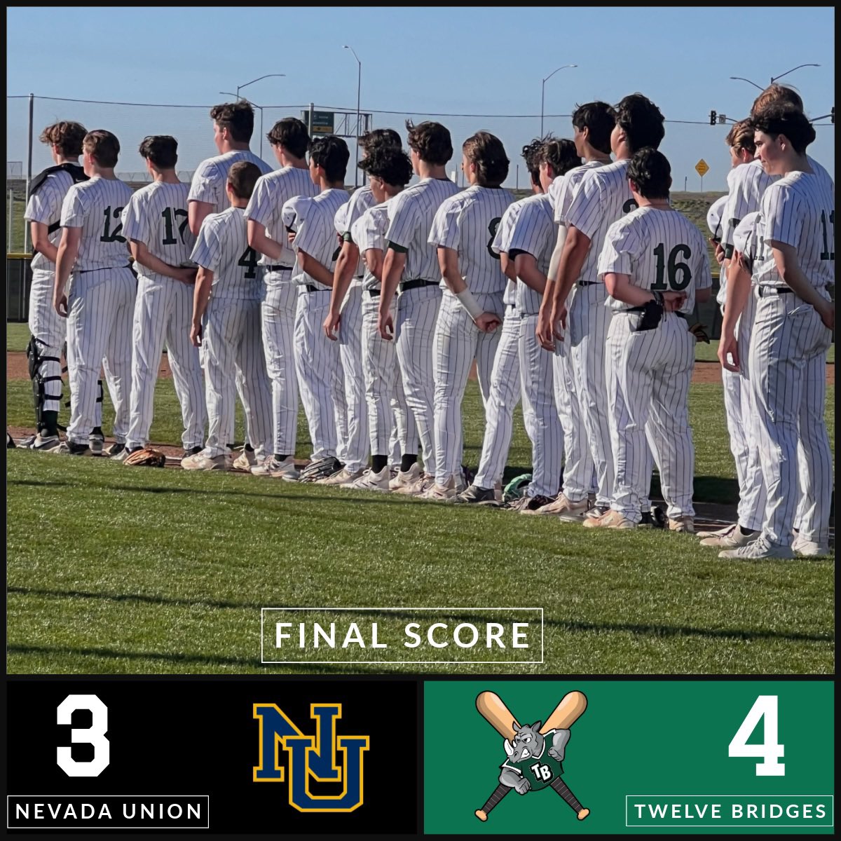 TBHS Rhinos Baseball (@tbhs_baseball) on Twitter photo GAME #1 over Nevada Union ends with a 4-3 win in the bottom 7th (Var). Rhinos battled , 5 hits and will play game 2 @ NU Friday.
YESTERDAY’S HITS 💥
<a href="/Jax_Whitesides/">Jackson Whitesides</a> POCASANGRE, <a href="/2026_JHack/">jarett_hackney_2026</a> , BORDESSA GAME #1 over Nevada Union ends with a 4-3 win in the bottom 7th (Var). Rhinos battled , 5 hits and will play game 2 @ NU Friday.
YESTERDAY’S HITS 💥
<a href="/Jax_Whitesides/">Jackson Whitesides</a> POCASANGRE, <a href="/2026_JHack/">jarett_hackney_2026</a> , BORDESSA