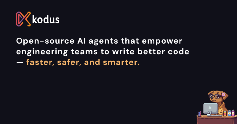 gamalinosqui's tweet photo. Our AI Code Review Agent is now open source! 🚀

Code reviews powered by AI, built for developers, self-hosted in minutes.

Kodus helps teams scale quality, security &amp; consistency — without the noise.

Let's democratize production-ready code.
