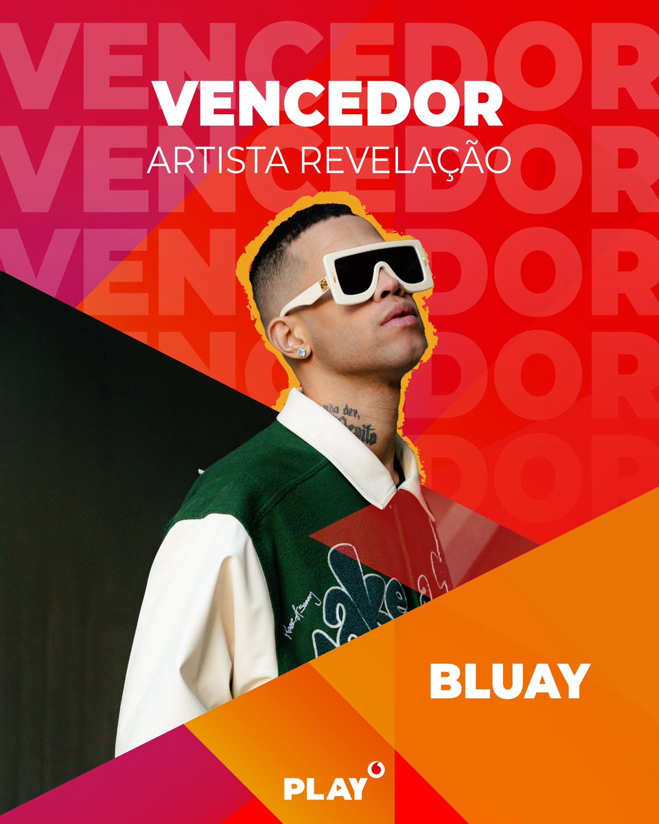 umusicpt's tweet photo. Bluay chegou e venceu! 🏆 Artista Revelação nos Prémios Play 2025—isto é só o começo! 💙  
#premiosplayoficial #premiosplay #playpmp #bluay https://t.co/jscaffeS5W