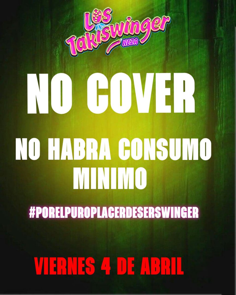 CENTRO DE ESPECTÁCULOS SW: “LOS TAKISWINGER “ A.C tweet media