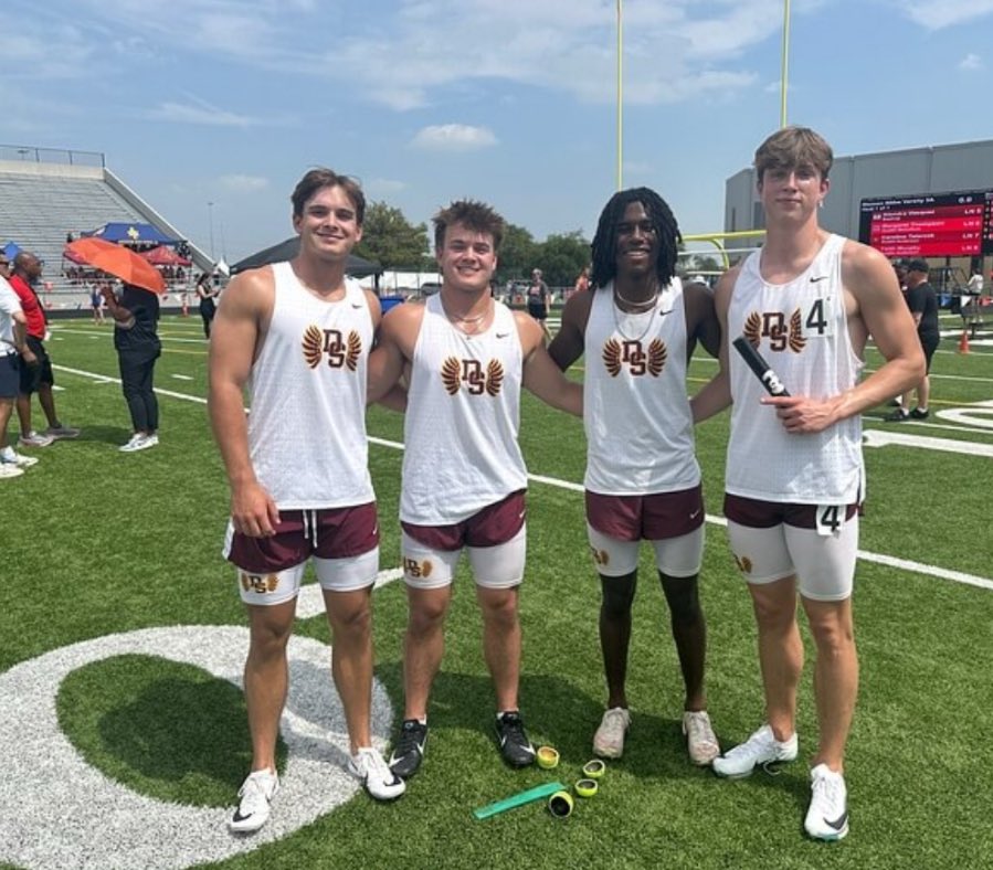 Merrik Bloomgren (@merrikbloomgren) on Twitter photo Set a new school record at District today in the 4x100!!
🚨Area Qualifiers🚨
<a href="/TheJacksonMills/">Jackson Mills</a> <a href="/JackTyndall15/">Jack Tyndall</a> <a href="/nicktyndall25/">Nick Tyndall</a>
Go Tigers!
<a href="/dshs_xc/">DSHS XC / Track</a> Set a new school record at District today in the 4x100!!
🚨Area Qualifiers🚨
<a href="/TheJacksonMills/">Jackson Mills</a> <a href="/JackTyndall15/">Jack Tyndall</a> <a href="/nicktyndall25/">Nick Tyndall</a>
Go Tigers!
<a href="/dshs_xc/">DSHS XC / Track</a>