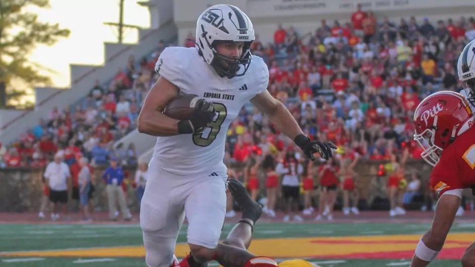 Mike Rittelmann (@mrittcgs) on Twitter photo 🚨<a href="/CGSAllStar/">The College Gridiron Showcase</a> Pro Day Result🚨
➡️ WR <a href="/tyler_kahmann33/">Tyler Kahmann</a>
📍<a href="/esuhornetsfb/">ESU Hornet Football</a>
HT: 6015
WT: 207
Hand: 8.880
Arm: 30.130
40: 4.50
20: 2.62
10: 1.60
Vertical: 35.5 (T-11th among WR’s at Combine)
Broad: 10-2
Short Shuttle: 4.33
3 Cone: 7.09 (✅ T-10th)
Bench: 9 Reps
“Relative 🚨<a href="/CGSAllStar/">The College Gridiron Showcase</a> Pro Day Result🚨
➡️ WR <a href="/tyler_kahmann33/">Tyler Kahmann</a>
📍<a href="/esuhornetsfb/">ESU Hornet Football</a>
HT: 6015
WT: 207
Hand: 8.880
Arm: 30.130
40: 4.50
20: 2.62
10: 1.60
Vertical: 35.5 (T-11th among WR’s at Combine)
Broad: 10-2
Short Shuttle: 4.33
3 Cone: 7.09 (✅ T-10th)
Bench: 9 Reps
“Relative