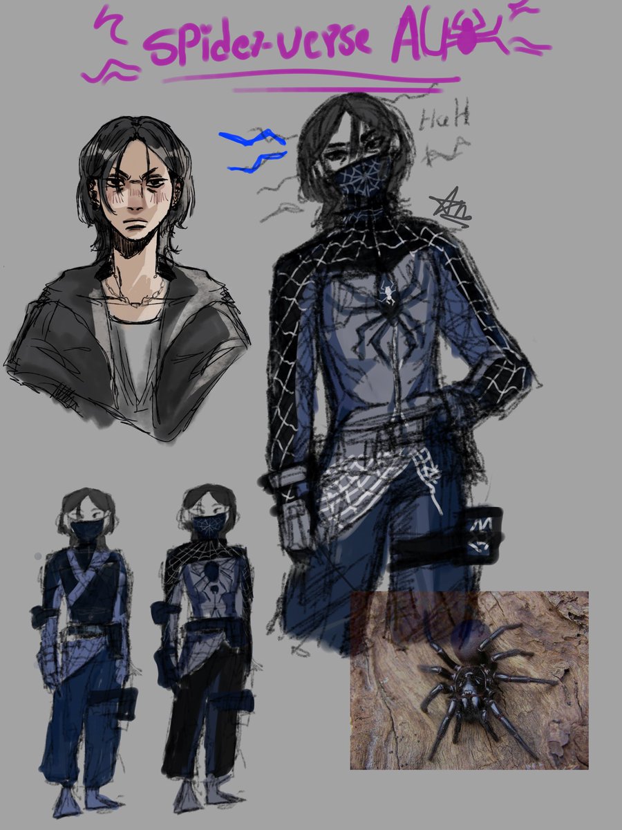arimthelocal's tweet image. #teamthanos #SpiderVerse