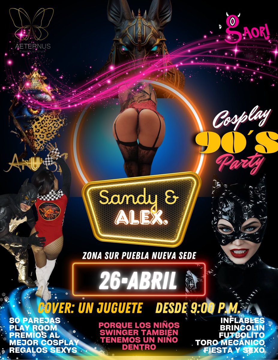 Sandy y Alex SW tweet media