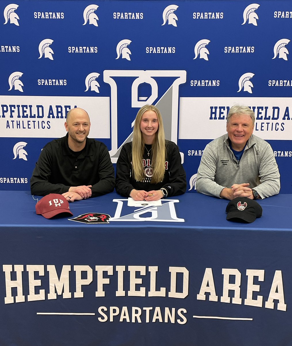 Congratulations to Hempfield Area senior student-athlete Laural Davis for committing to continue her academic, Cross Country, and Track &amp; Field careers at Indiana University of Pennsylvania!