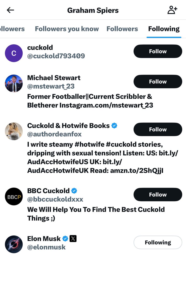 Evening <a href="/GrahamSpiers/">Graham Spiers</a> et al, I’ve tried to engage but you just ain’t responding.  I’ve just got the one question.  Before I ask it I just want to say I do applaud your eclectic taste, I follow one of them too. 

Do you get horny on Twitter pal?