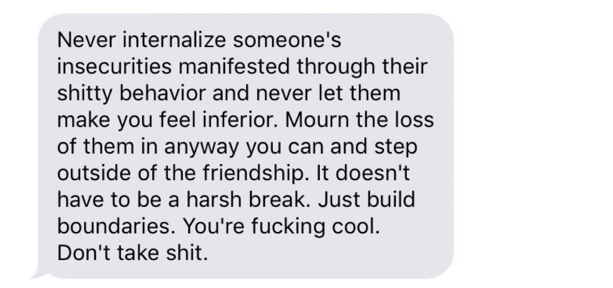 was going through my old tweets last night and found this text from years ago that someone (idr who) sent me 

the timing of finding this is crazy lol