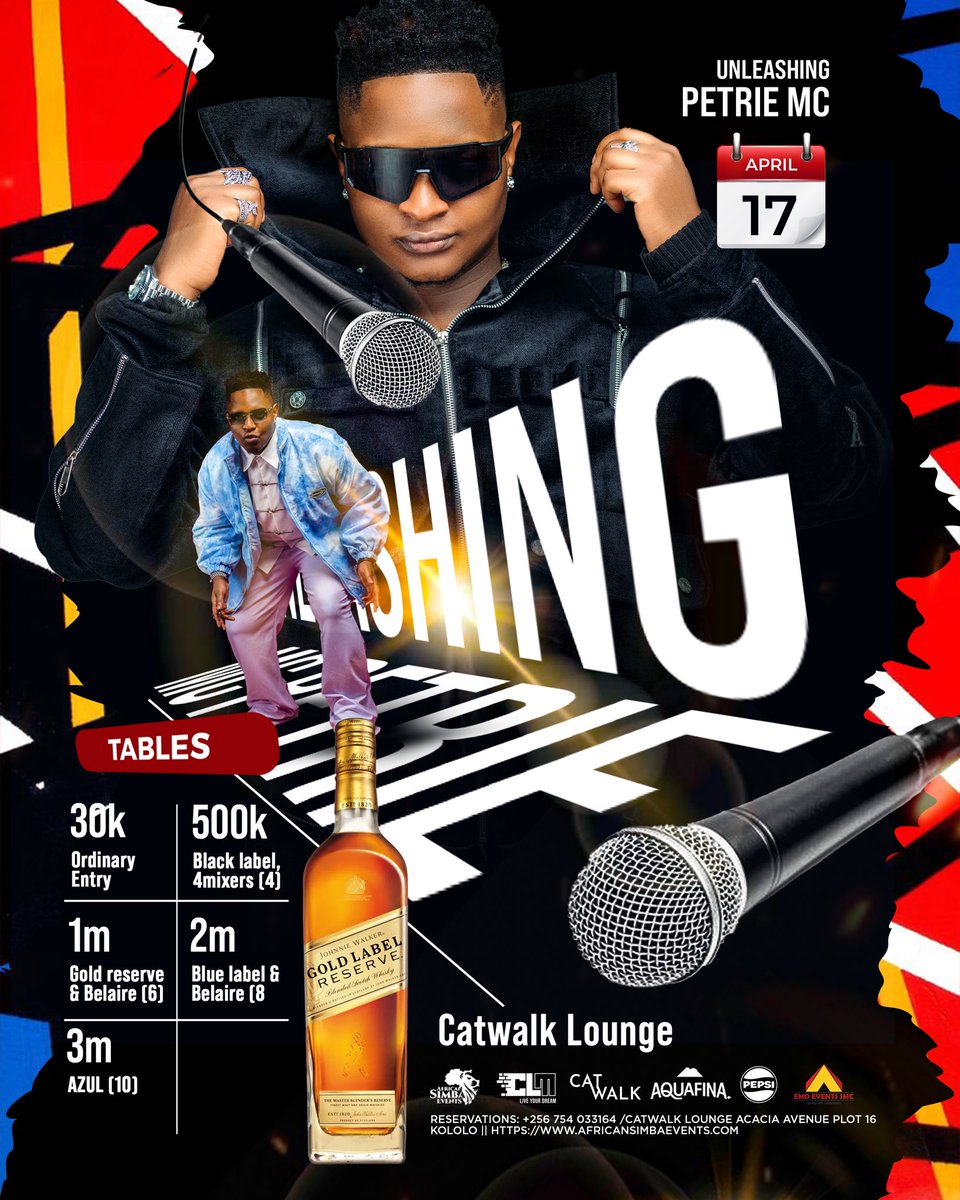 Afsimbaevents's tweet photo. UNLEASHING PETRIE MC this 17 April at catwalk lounge 🔥🔥 
#nosimbanoparty #ase #clm https://t.co/DGIn4bG4of