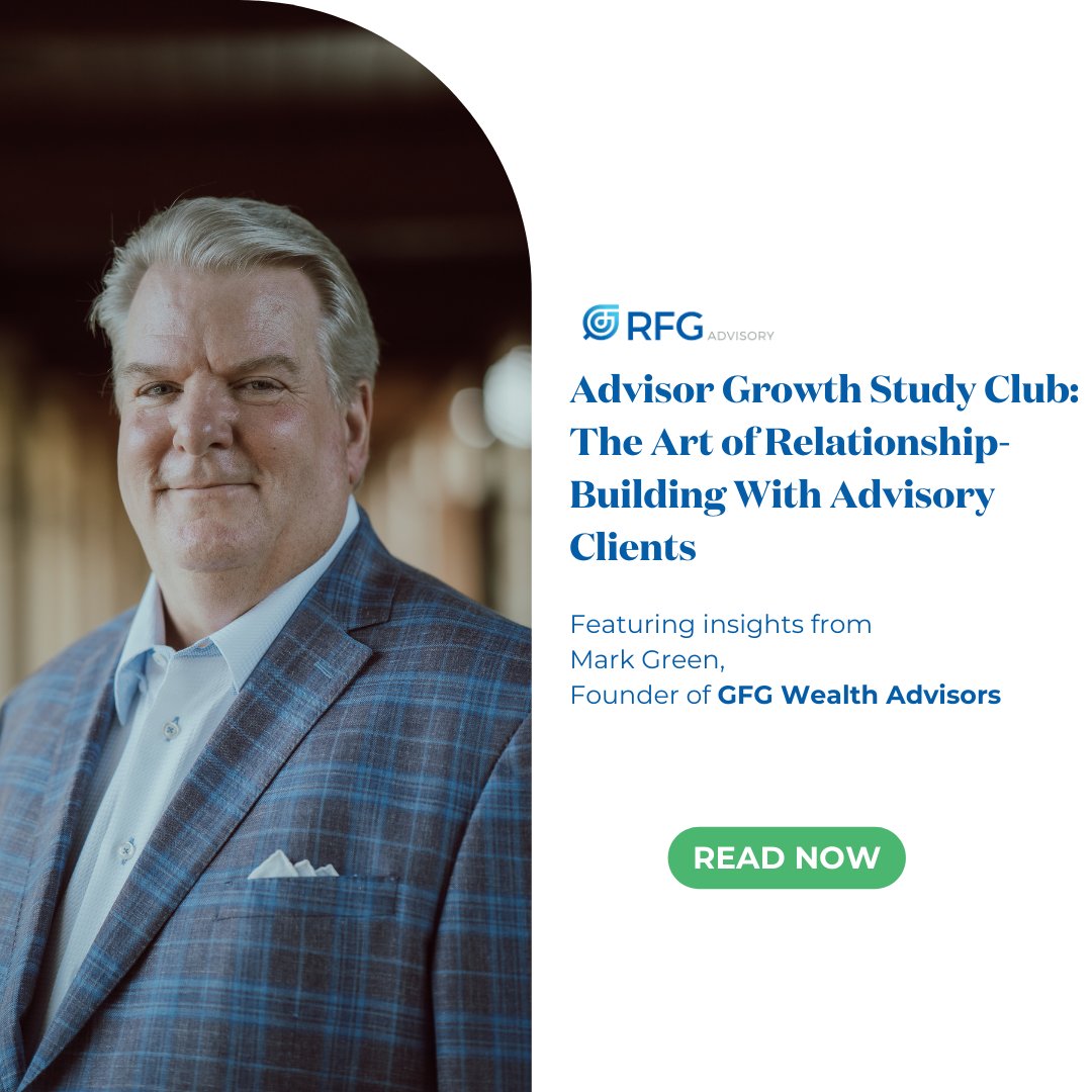 In our latest Advisor Growth Study Club, we sat down with RFG Advisor Mark Green to explore how he’s grown a thriving advisory business by leaning into grassroots relationship-building. Learn more in the latest Advisor Growth Study Club recap: bit.ly/43EruCP