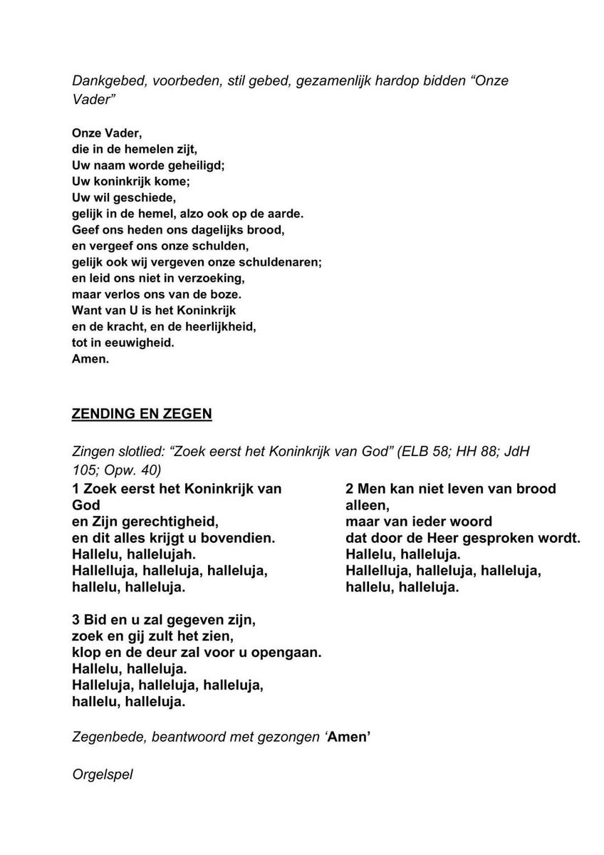 MachielLock's tweet image. A.s. zondagmorgen, 6 april, ga ik voor in de Brasserie van Het Zonnehuis te Vlaardingen. Hierbij de liturgie van deze dienst: (2/2)