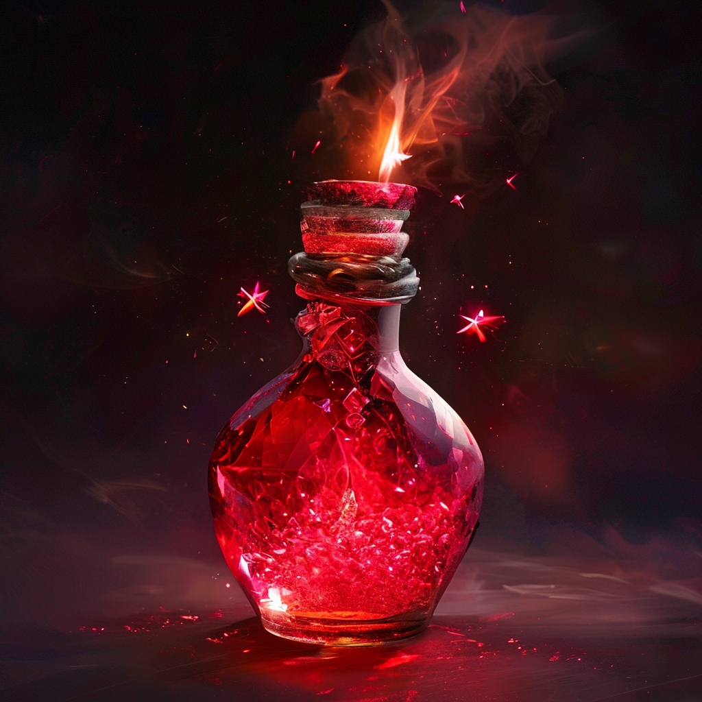 Mystic Potion Unleashed 🩷

This fiery elixir glows with ancient power 🪄

#dungeonsanddragons  #dnd #dndart #DnDcharacter #commission #commissionsopen #DnD #TTRPGs #dnd5e #tabletoprpgs #ttrpg
