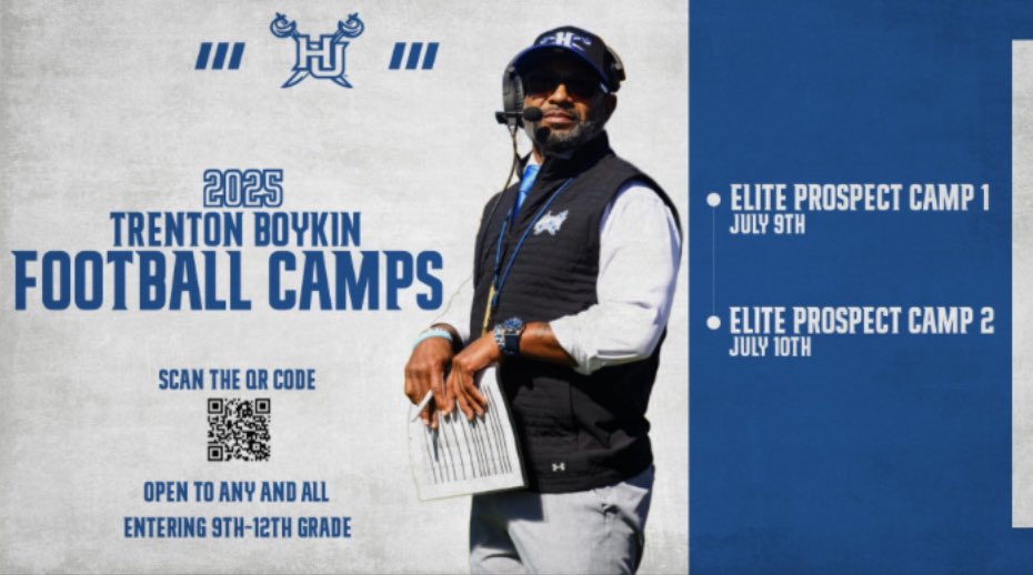 Thank you <a href="/hupirates_fb/">Hampton Football</a> for the camp invite 🙏