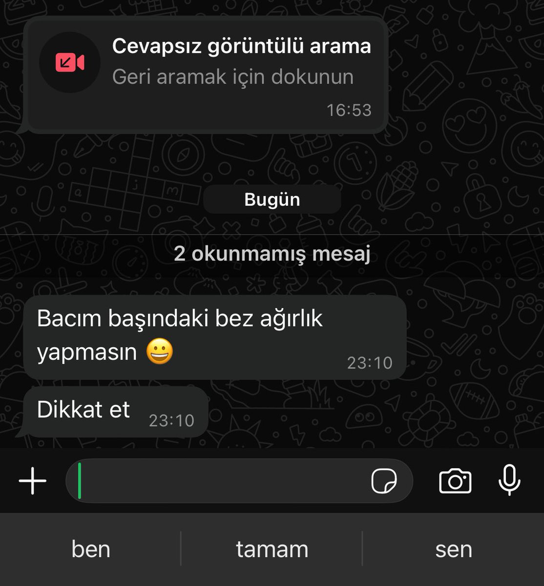 misafirlikteyken şalım azıcık kaymıştır.
o sırada abim: