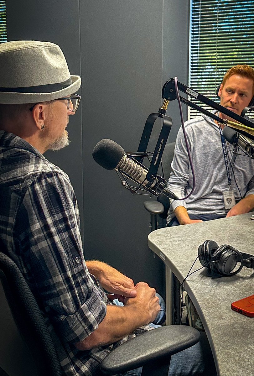 patrickgramm's tweet image. In the KTAR studio today talking about ‘Dying To Save You’.