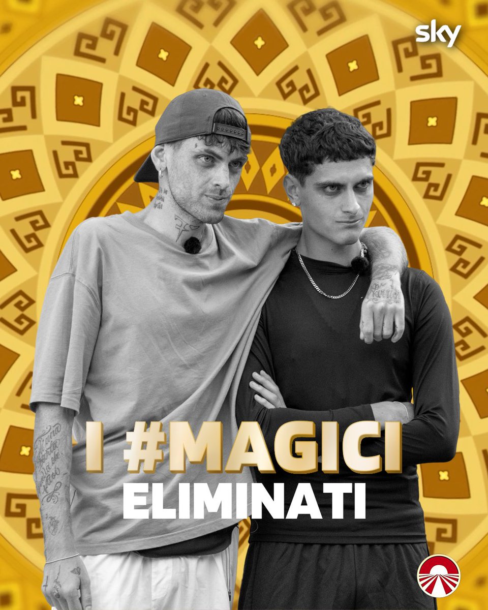 PechinoExpress's tweet photo. I #MAGICI SONO ELIMINATI
#PECHINOEXPRESS - Fino al Tetto del Mondo ogni giovedì alle 21:15 in esclusiva su @SkyItalia e in streaming solo su @NOWTV_It https://t.co/lGBLfWlVR0