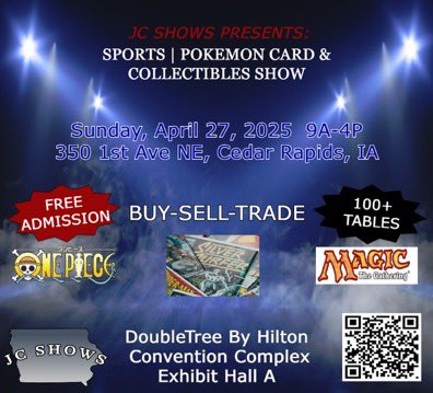 crippen_jesse's tweet photo. #fyp #baseballcards #baseballcards4sale #baseballcardshow  #basketballcards #basketballcardsforsale #footballcards #footballcardsforsale #pokemoncards #pokemoncardsforsale #magicthegatheringcards #sportsmemorabilia #yugiohcards #jcshows #cedarrapidsiowa #cedarrapids #iowacardshow https://t.co/Q2k00J3zb9