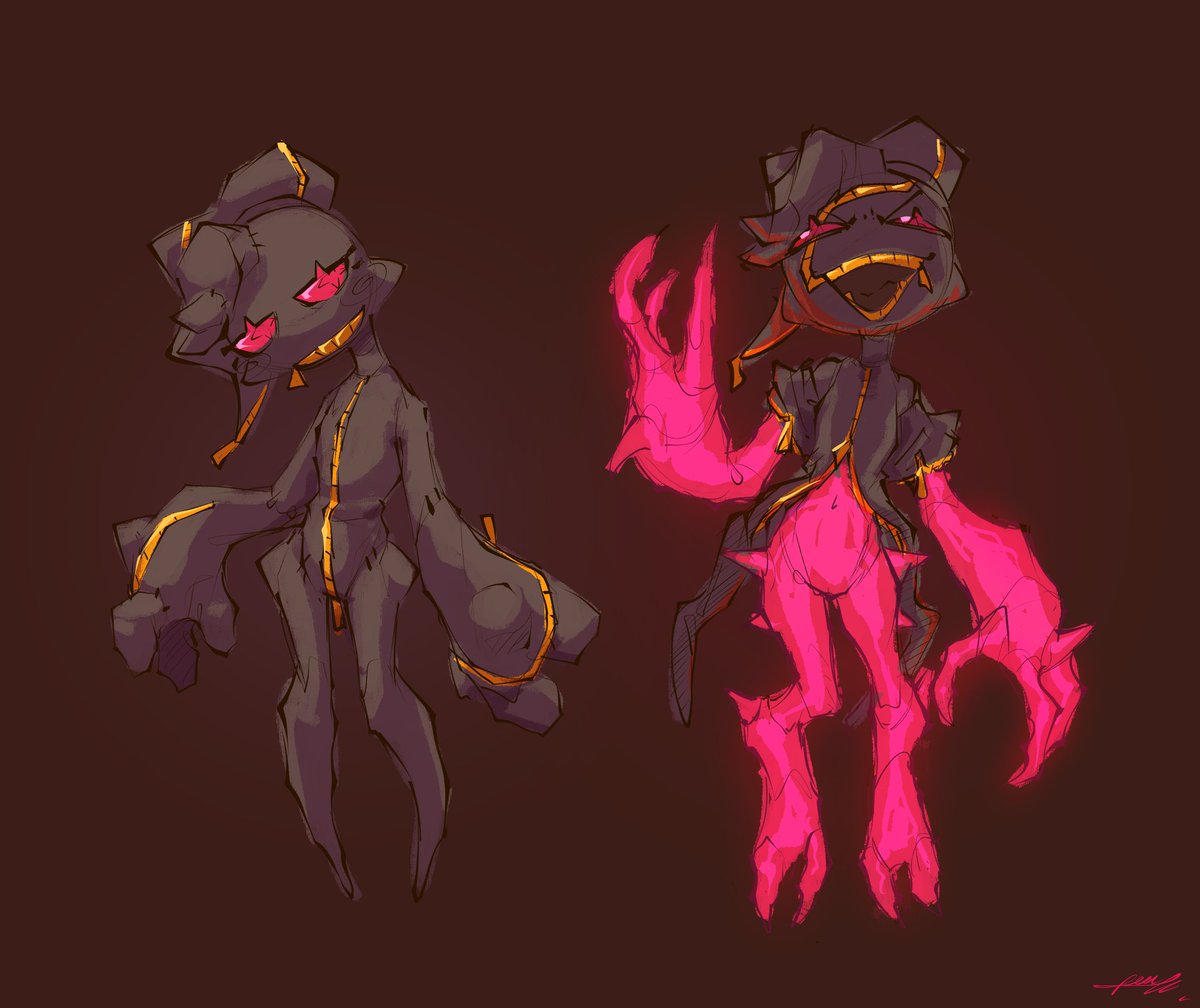 Ferjo_404's tweet image. My sona but it&apos;s a banette :]

#oc #Pokemon