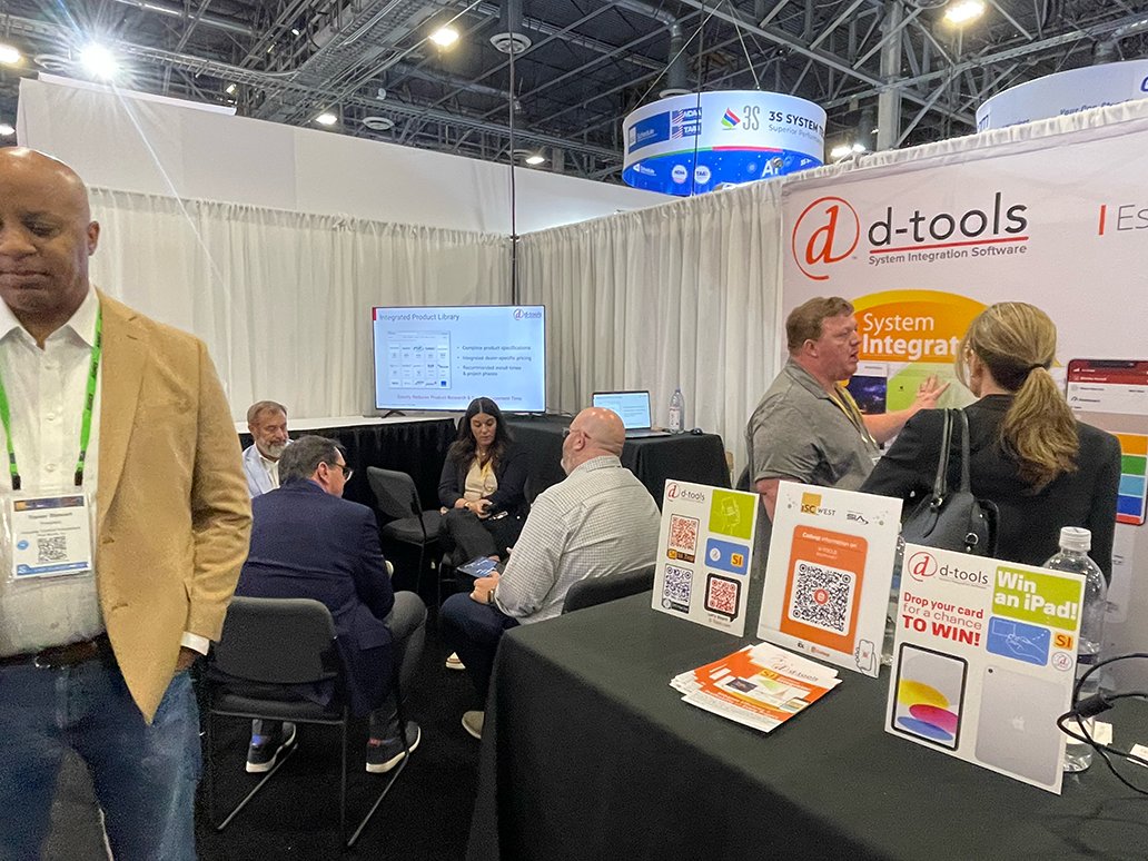 ISC West Day 2! There's still time to check out the D-Tools booth #4077.
