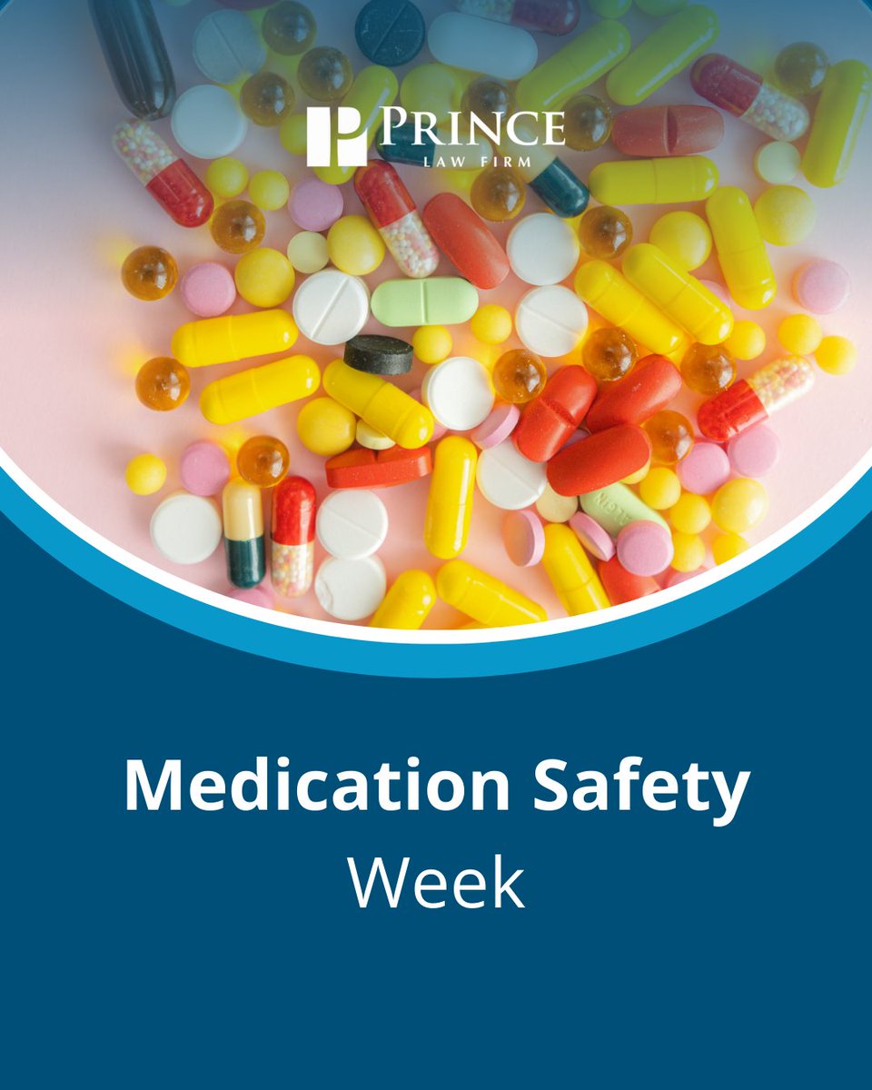 PrinceLawMarion's tweet image. It's #MedicationSafetyWeek! Take this opportunity to review your medications and ensure you're using them safely.

▪️Keep a current medication list
▪️Follow dosage instructions carefully
▪️Store medications properly
▪️Talk to your doctor or pharmacist

#MedicationSafety