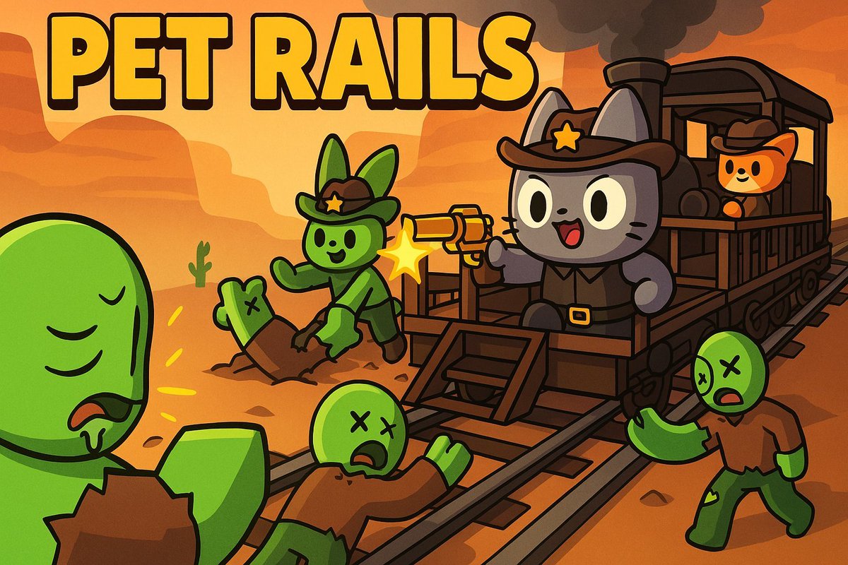 BuildIntoGames's tweet image. new game? collab x @Dead_Rails ??